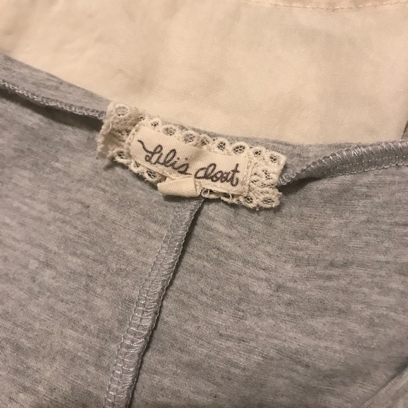 Anthropologie lili’s closet gray high low top - Picture 3 of 4